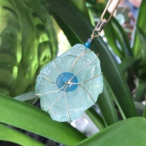 💚 SALE Handmade artisan seaglass pendant